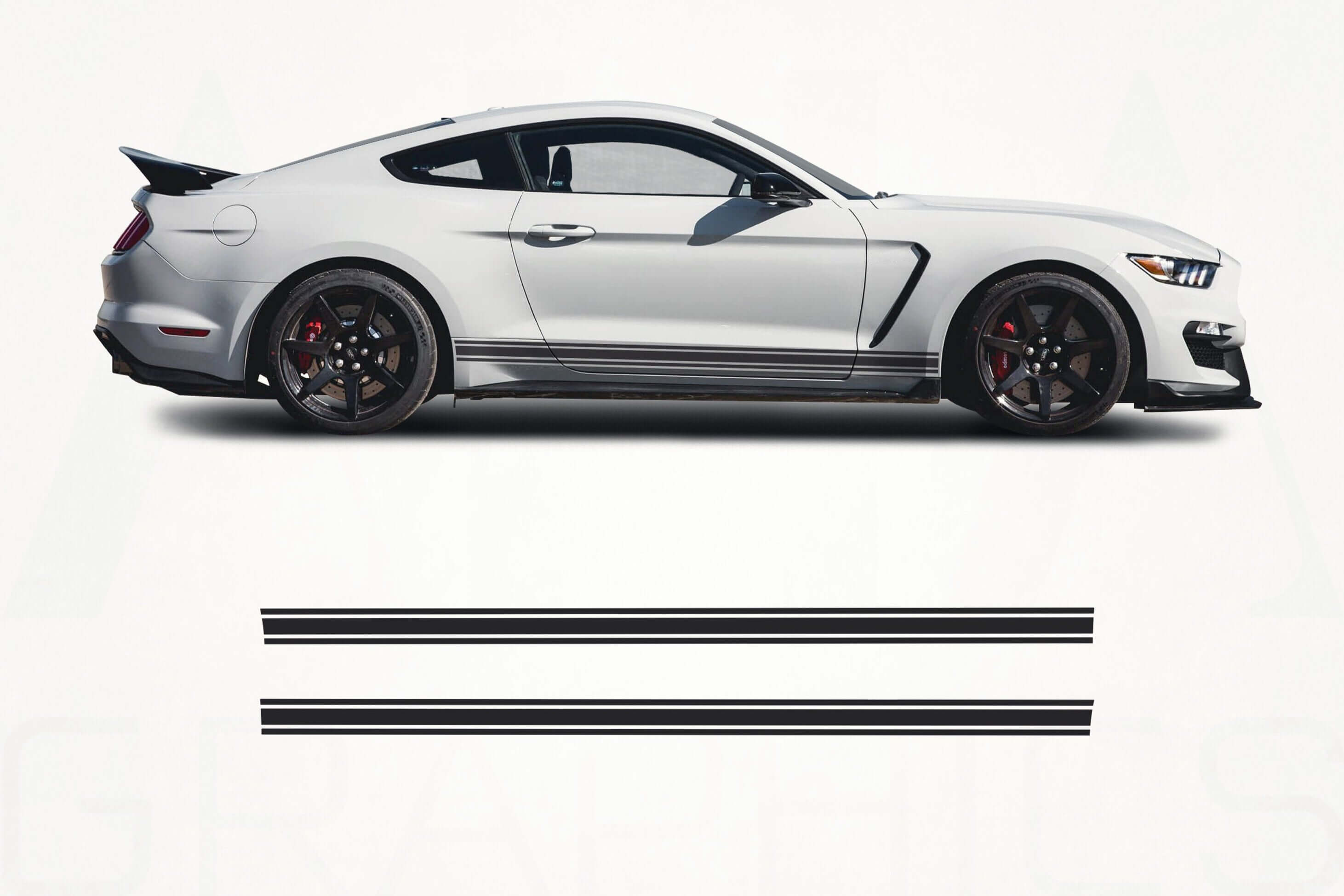 Ford Mustang Shelby GT 350 Side Stripes Decals
