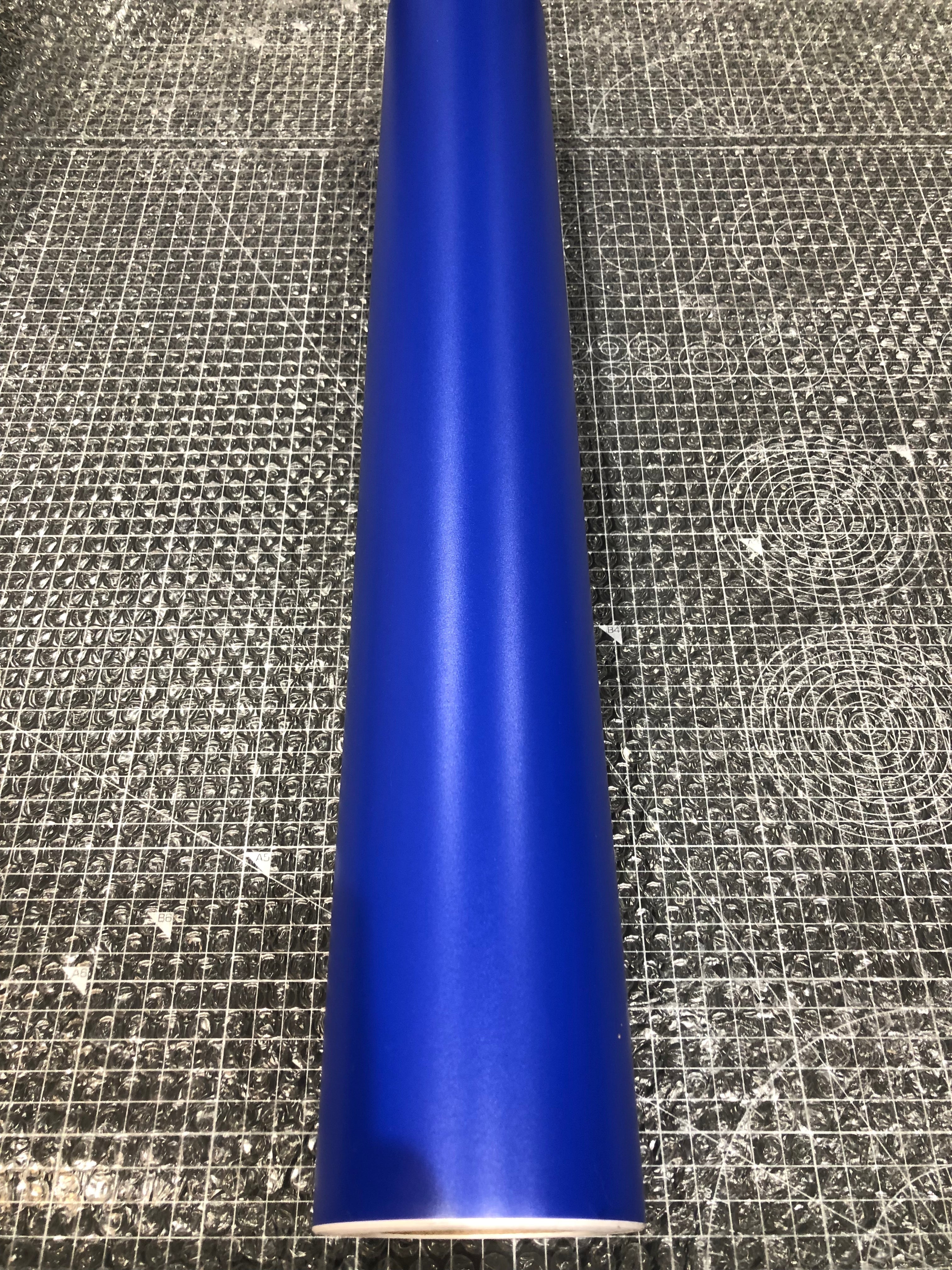 Matte Vinyl Roll 610mm Wide, Brilliant Blue-0