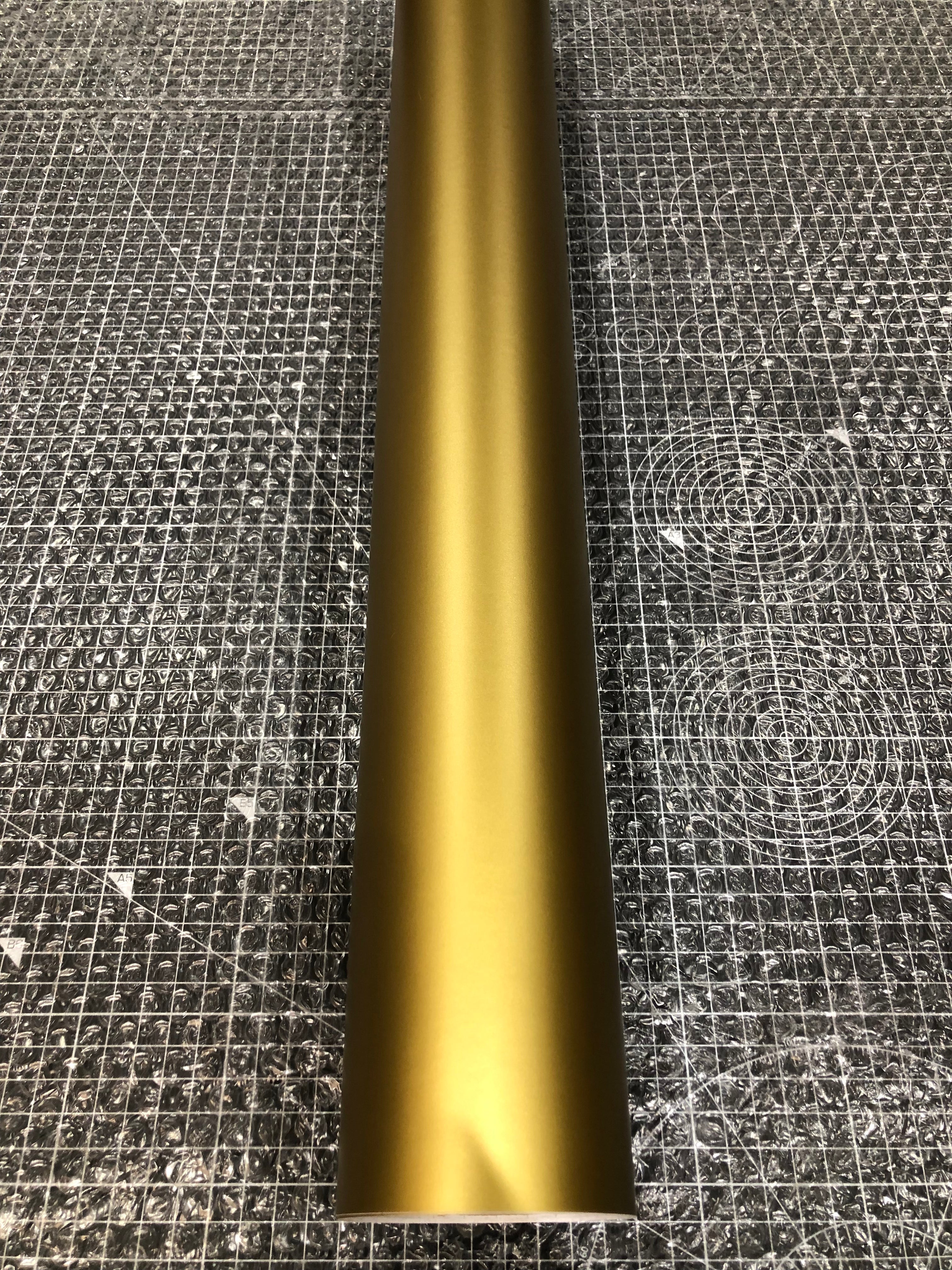 Matte Vinyl Roll 610mm Wide, Gold-0